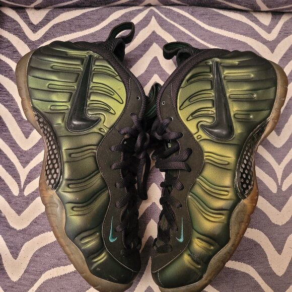 Nike Air Foamposite Pro Pine Green 2011 Rare (624041-301) US Men's SIZE 10 UK 9 - Picture 11 of 14
